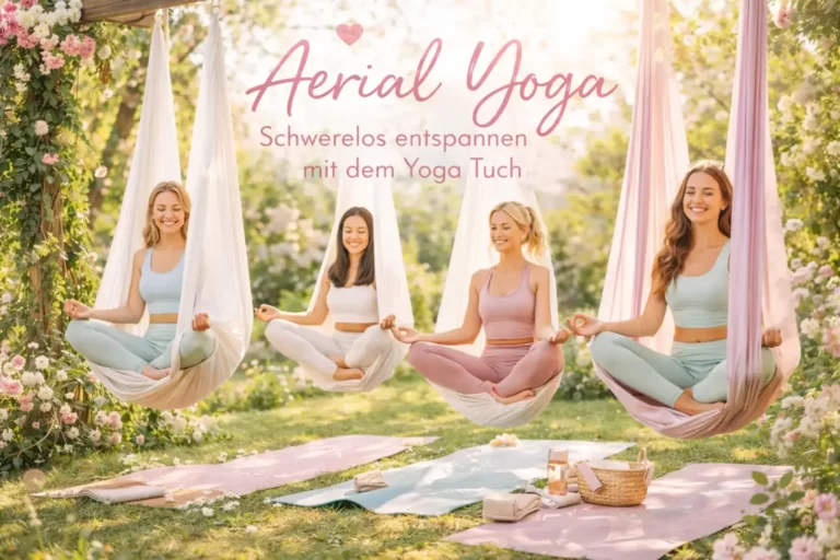 Aerial Yoga: Schwerelos entspannen mit dem Yoga Tuch