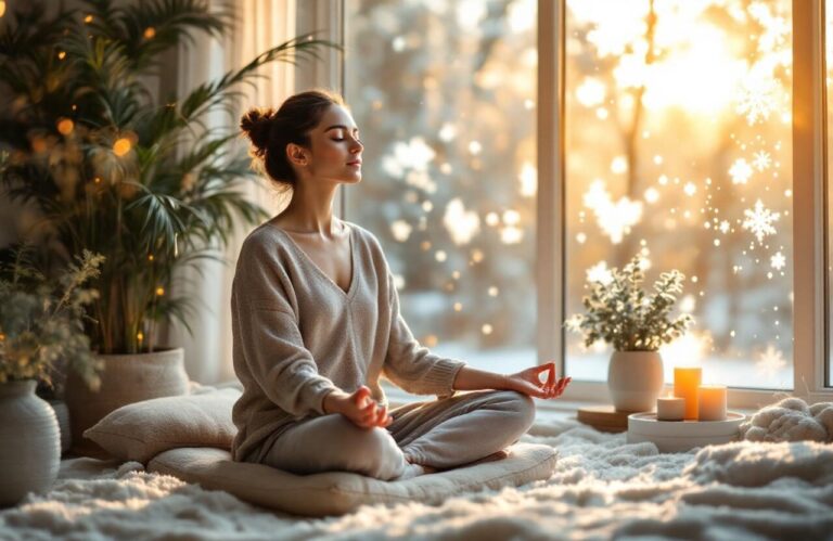 Meditation gegen Winterblues – 5 Übungen für mehr Energie im Januar