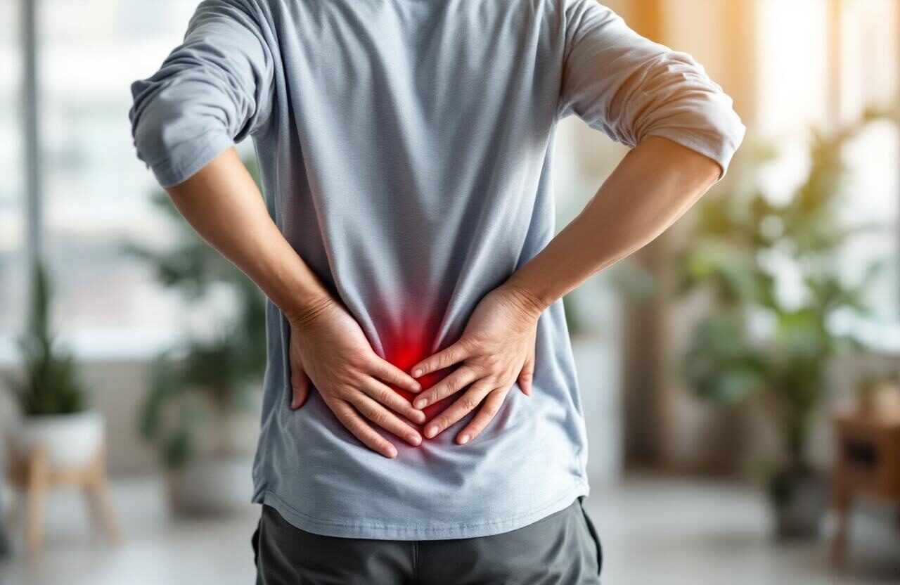 Nerv eingeklemmt im Rücken: Was tun?