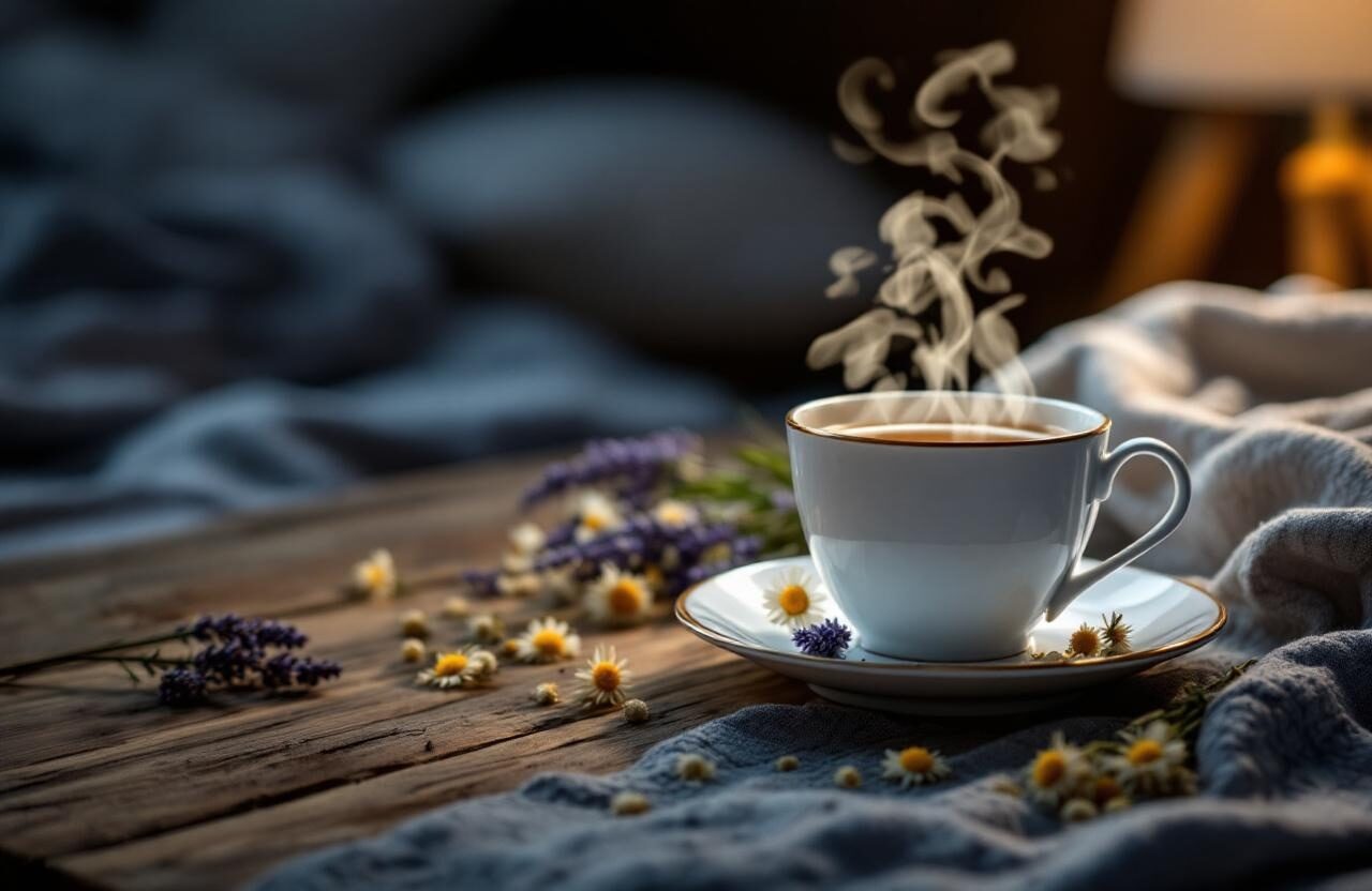 Tee zum Einschlafen: Die besten Sorten für guten Schlaf
